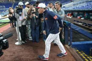 BASEBALL/ Japan manager Hirokazu Ibata says he’s stepping down after elimination in WBC
                
                    March 17, 2026
                                        NEW