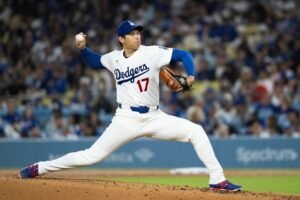 MLB/ Ohtani throws 6 scoreless innings in a drizzly debut on mound as Dodgers beat Guardians 4-1
                
                    April 1, 2026