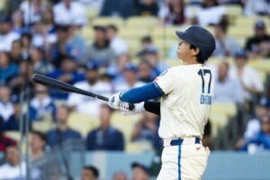MLB/ Shohei Ohtani’s leadoff homer, Teoscar’s 3-run shot propel streaking Dodgers to 6-3 win over Rangers
                
                    April 13, 2026
                                        NEW