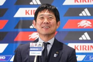 After World Cup ouster, Moriyasu says Japan on track to be No. 1
                
                    July 3, 2026